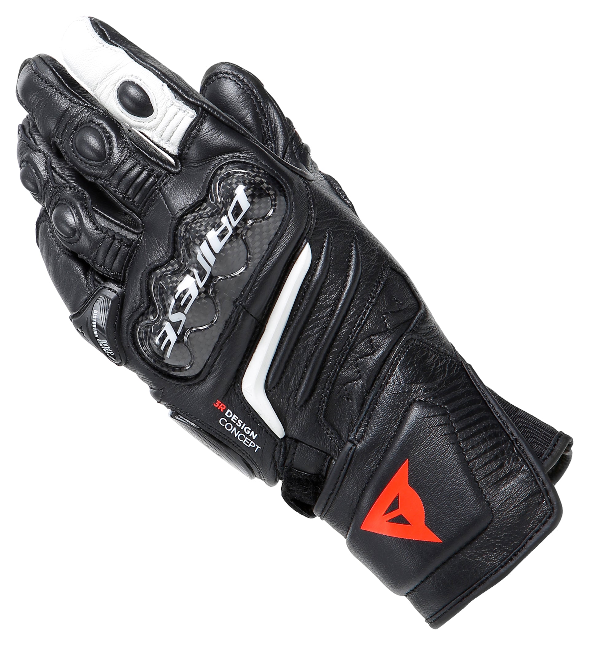 Mănuși Moto Dainese Carbon 4 Short Lady - Protecție Carbon, Piele