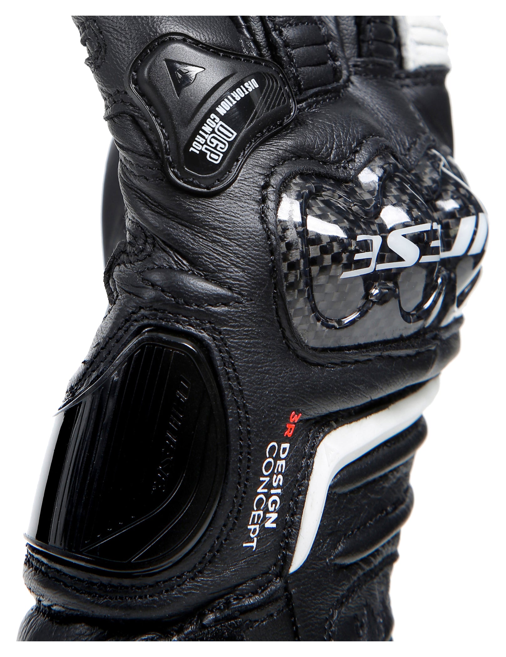 Mănuși Moto Dainese Carbon 4 Short Lady - Protecție Carbon, Piele