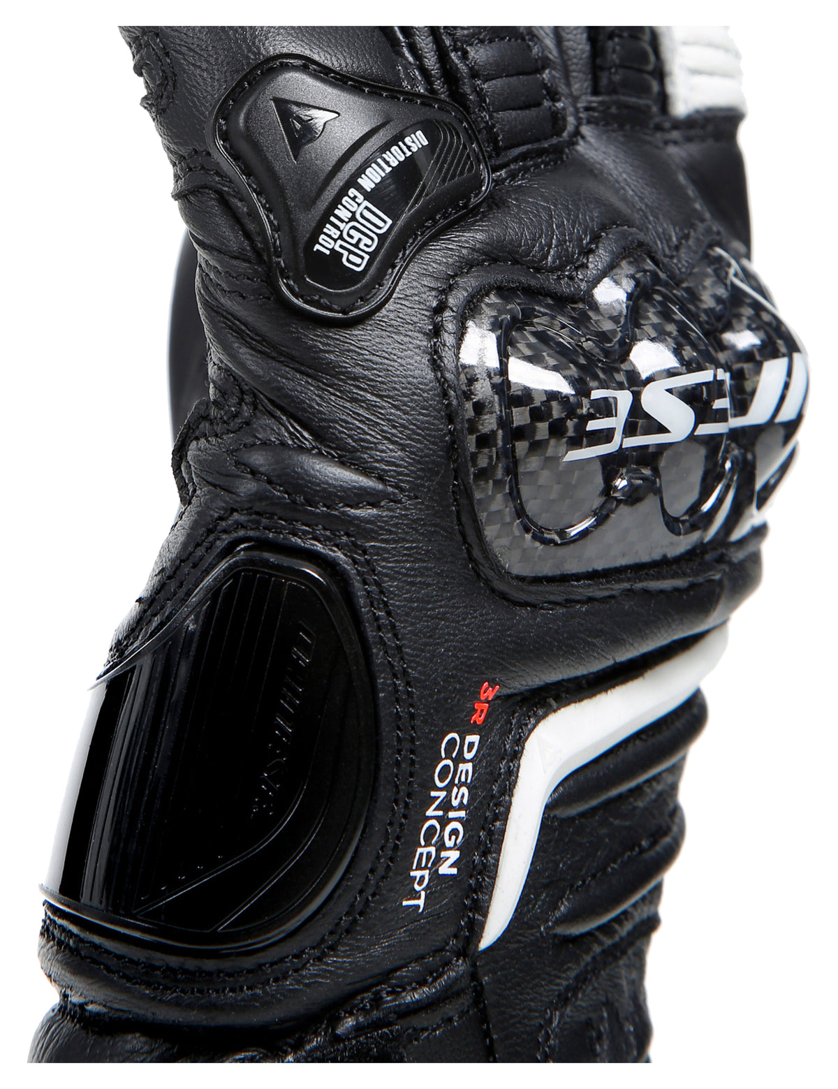 Mănuși Moto Dainese Carbon 4 Short Lady - Protecție Carbon, Piele