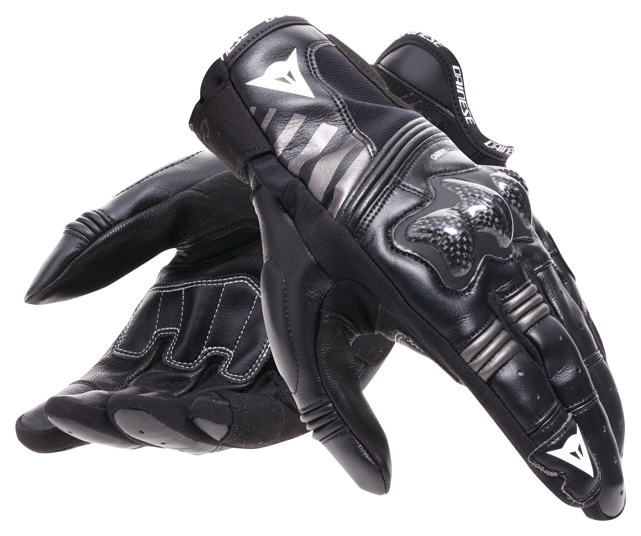 Mănuși Moto Dainese Reacto Carbon Kurz - Piele, Sport, Protecție Carbon