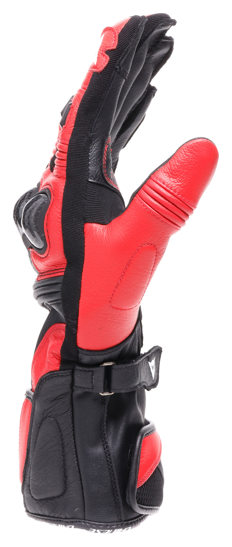 Mănuși Moto Dainese Reacto Carbon Lang - Protecție Carbon, Piele