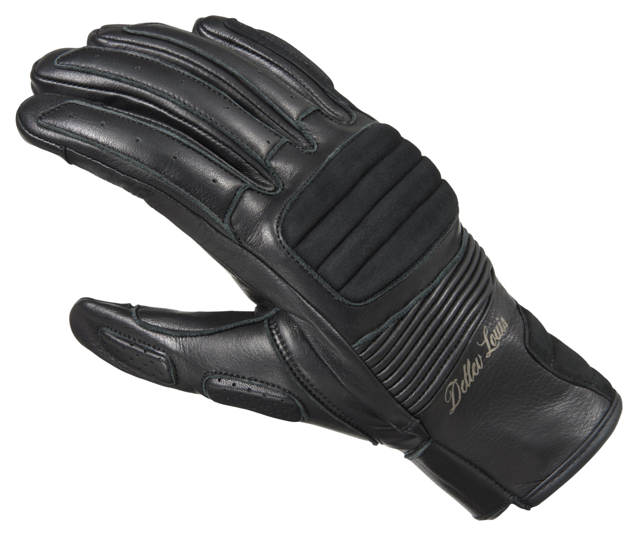 Mănuși Moto DL-GM-7 Louis - Piele, Touchscreen, Protecții