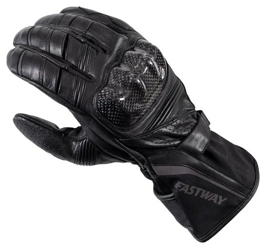 Mănuși Moto Fastway H-2203 - Protecție Carbon, Piele Capră