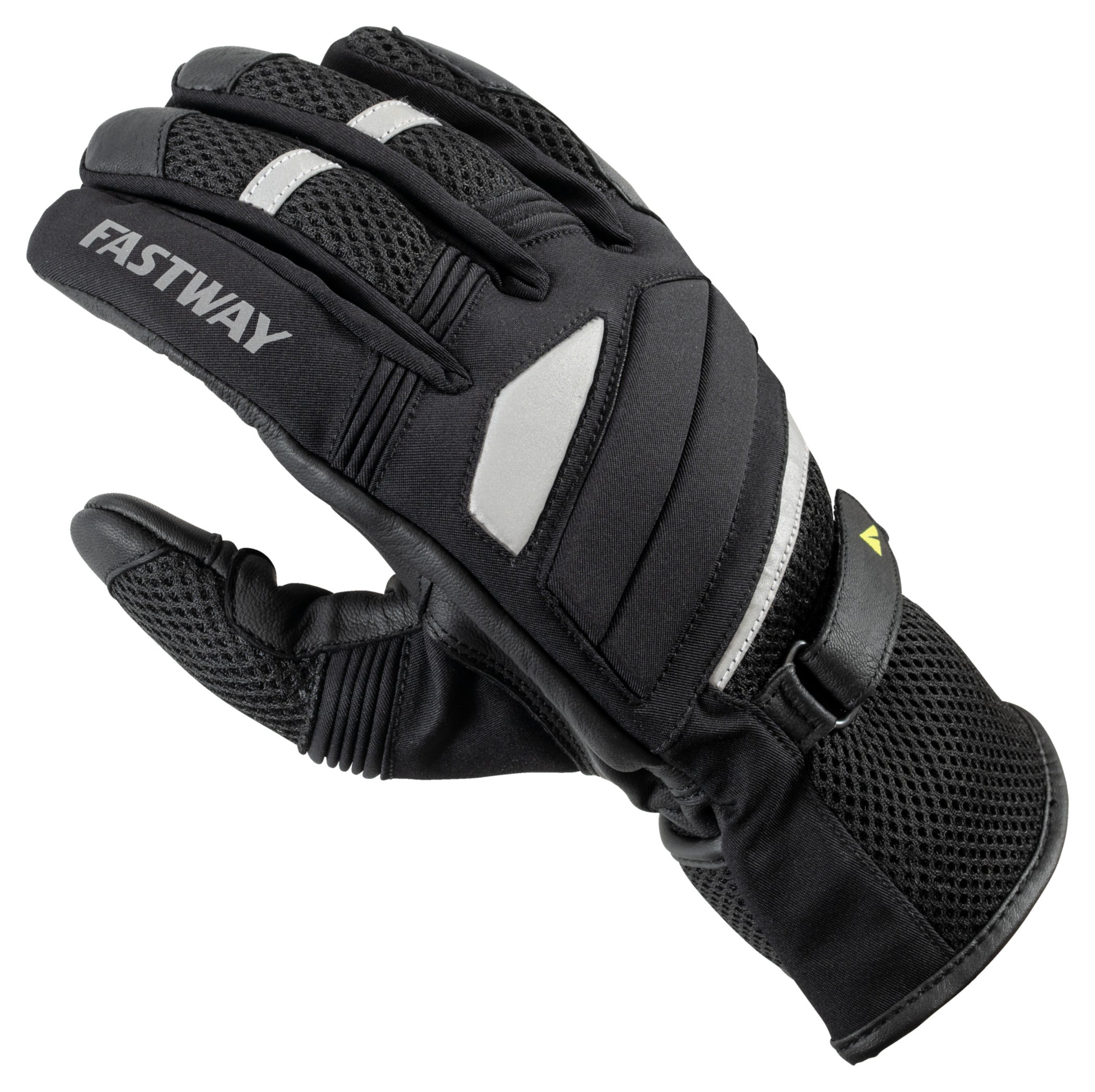 Mănuși Moto H-2204 Fastway - Vară, Ventilație, Piele