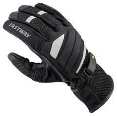 Mănuși Moto H-2204 Fastway - Vară, Ventilație, Piele