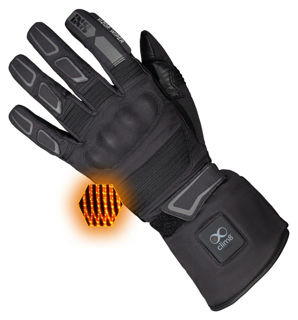 Mănuși Moto Încălzite Season-Heat-ST IXS - Clim8, Impermeabile