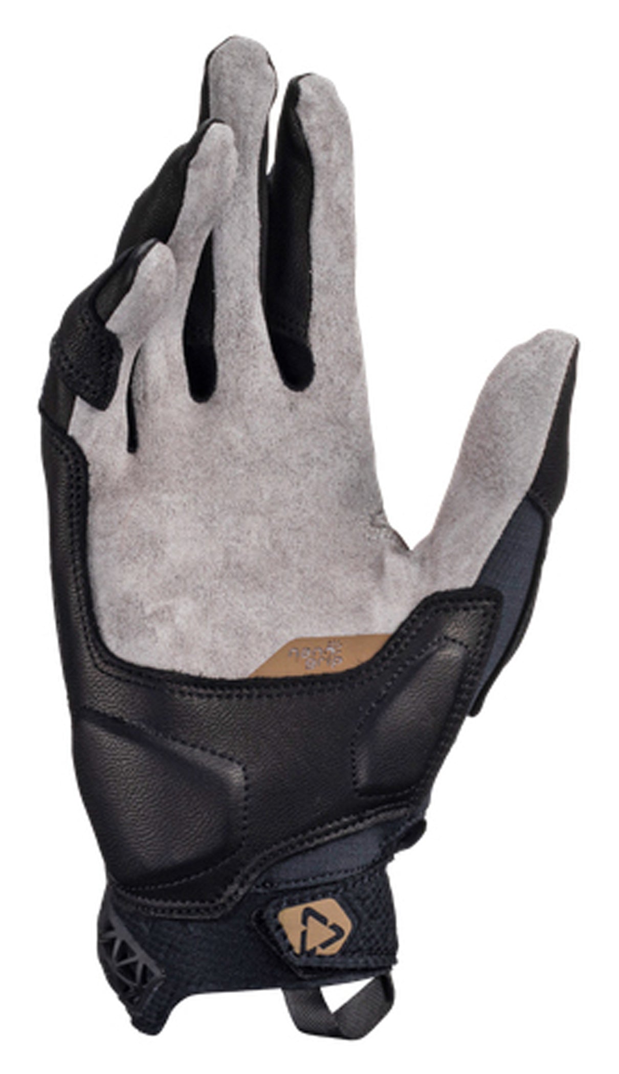 Mănuși Moto Leatt ADV X-Flow 7.5 Short Stealth - Protecție ReaFlex