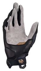 Mănuși Moto Leatt ADV X-Flow 7.5 Short Stealth - Protecție ReaFlex