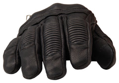 Mănuși Moto Louis DL-GM-8 Retro - Piele, Protecții, Touchscreen