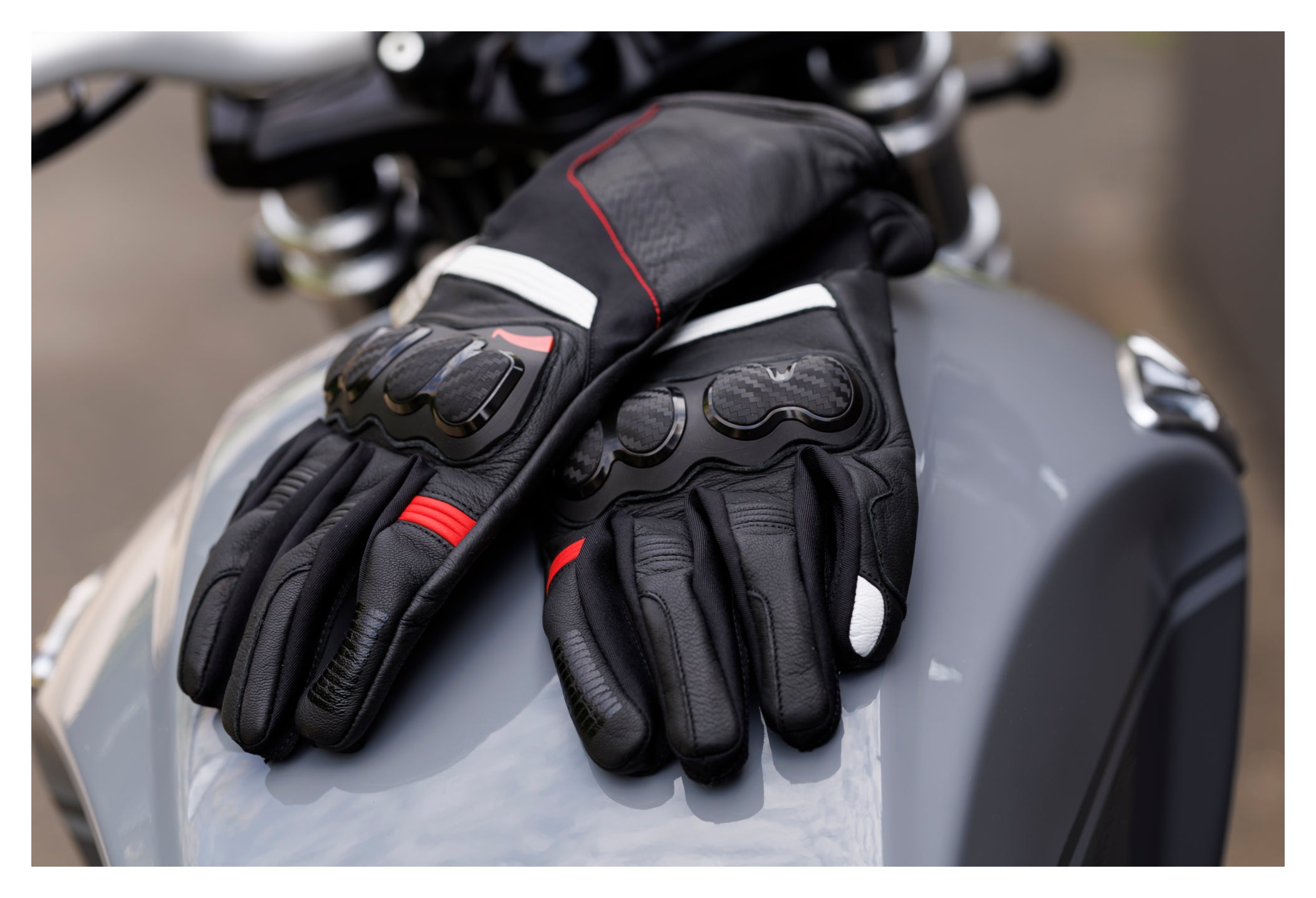Mănuși Moto Piele Damă Rekurv C-23.01 - Protecție & Confort