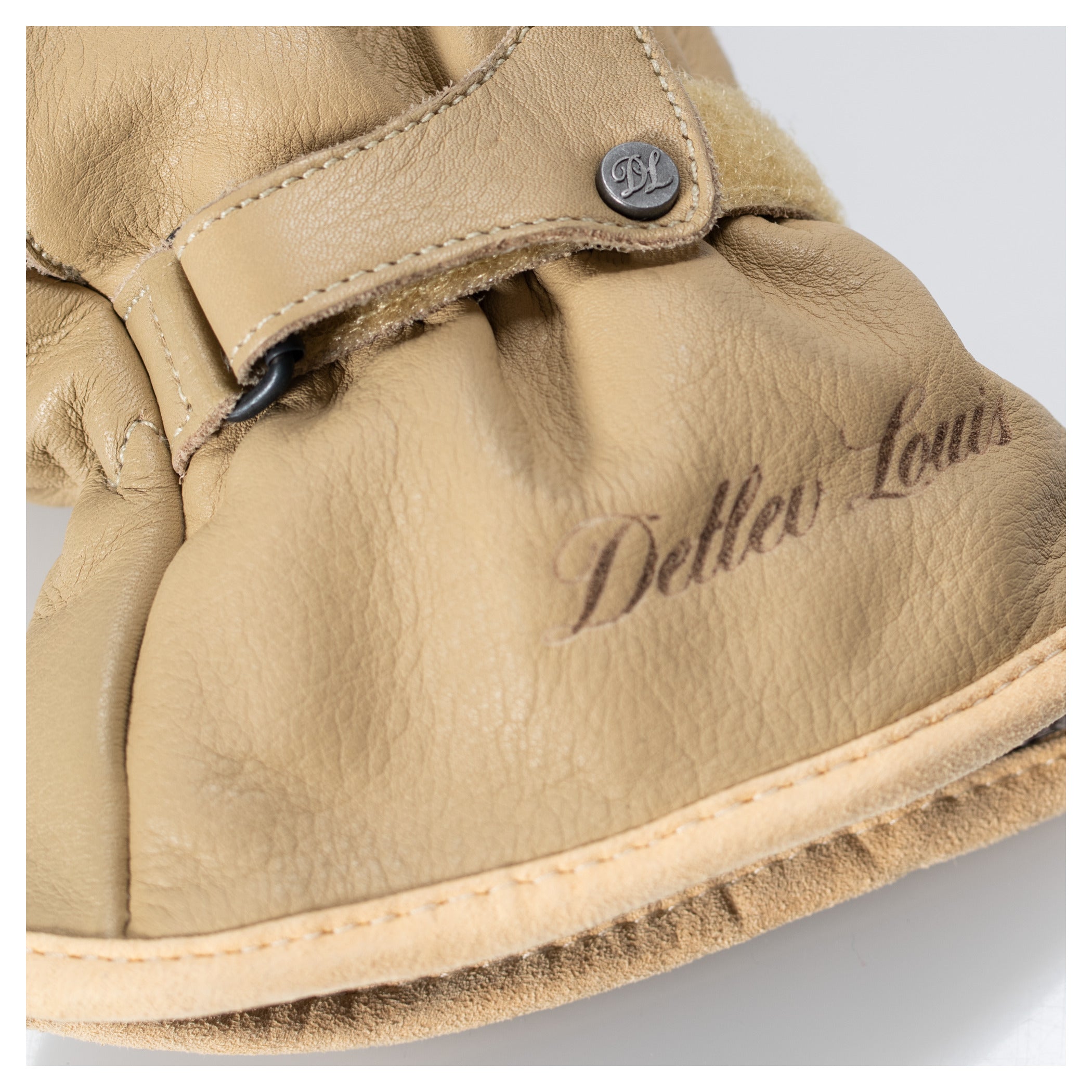 Mănuși Moto Piele Louis DL-GM-12 - Stil Clasic Vintage