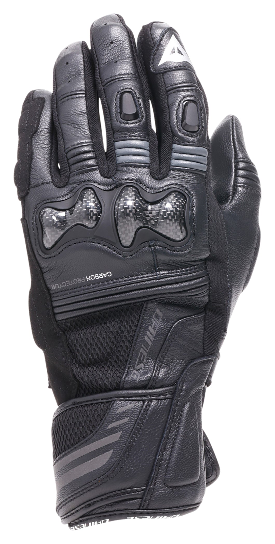 Mănuși Moto Reacto Carbon Dainese - Piele, Protecție Carbon