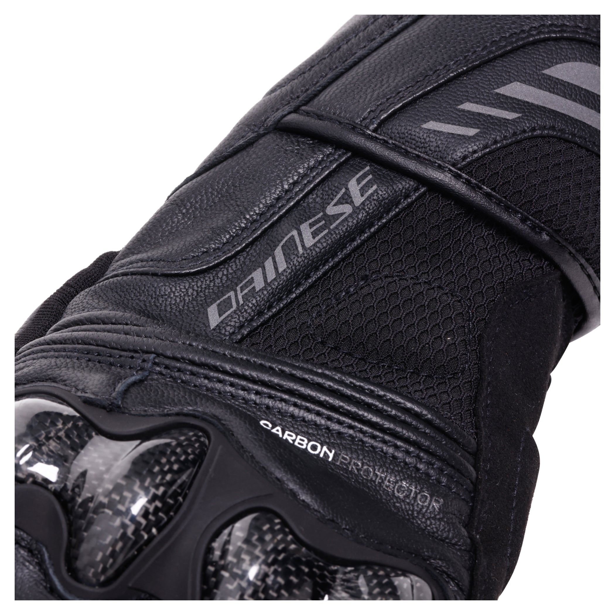 Mănuși Moto Reacto Carbon Lang Dainese - Protecție Carbon, Piele