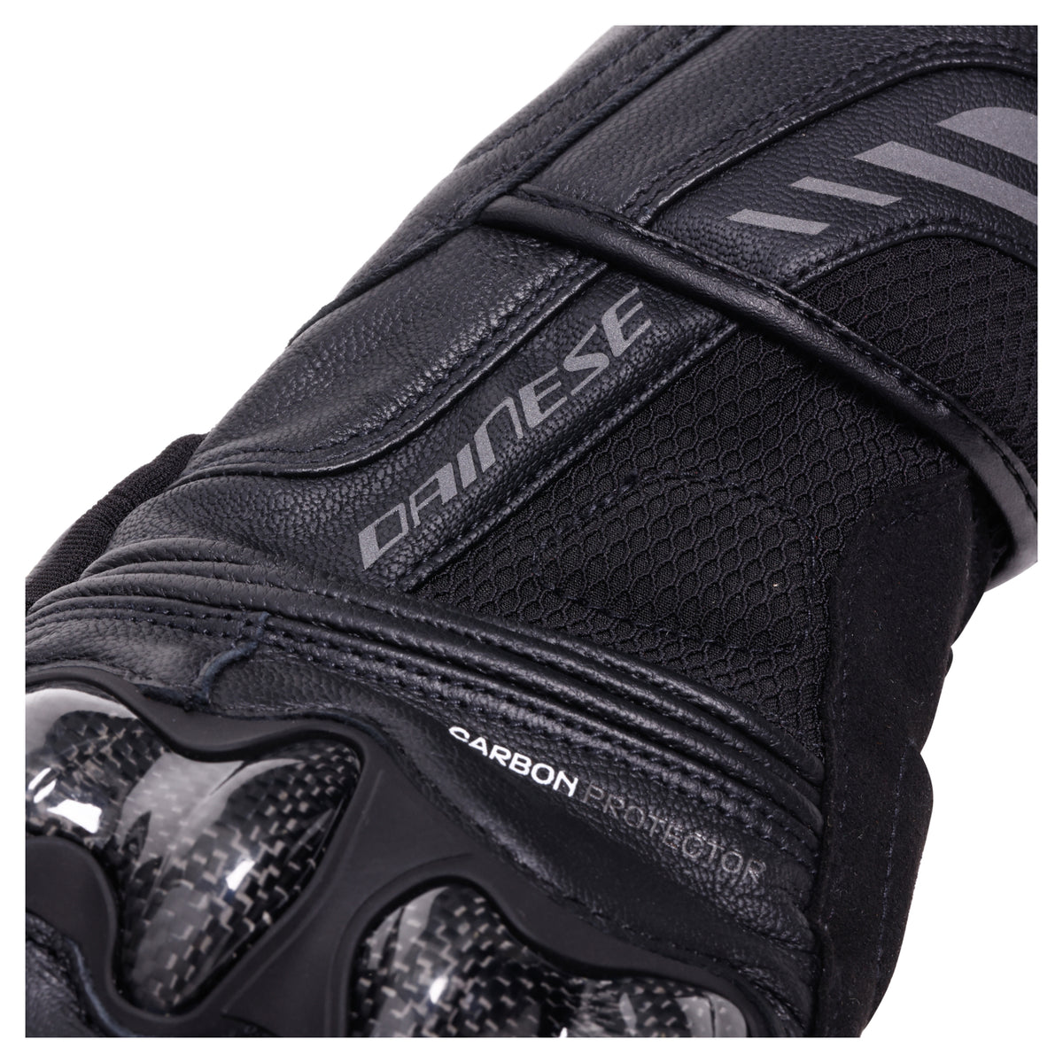 Mănuși Moto Reacto Carbon Lang Dainese - Protecție Carbon, Piele