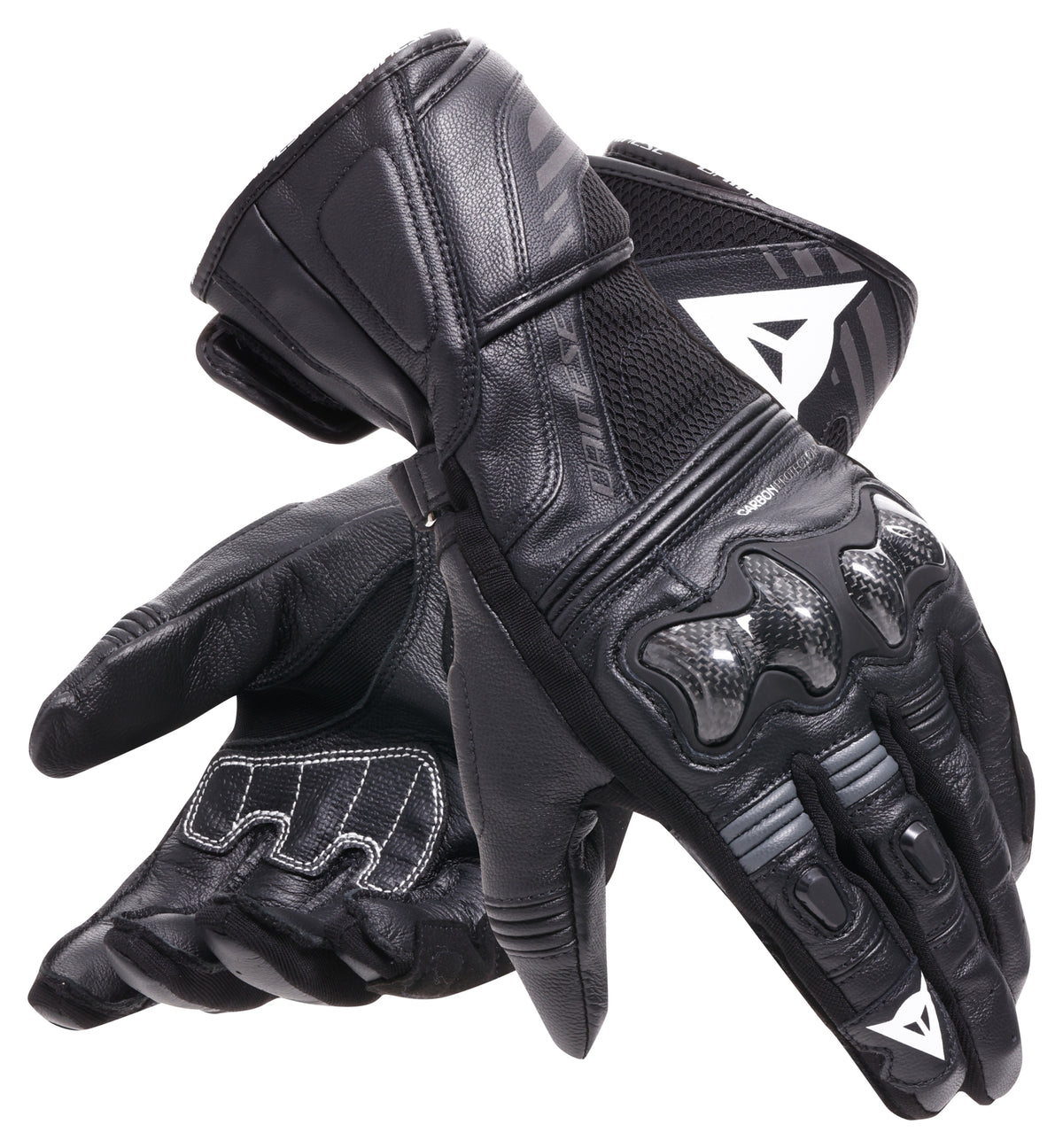 Mănuși Moto Reacto Carbon Lang Dainese - Protecție Carbon, Piele