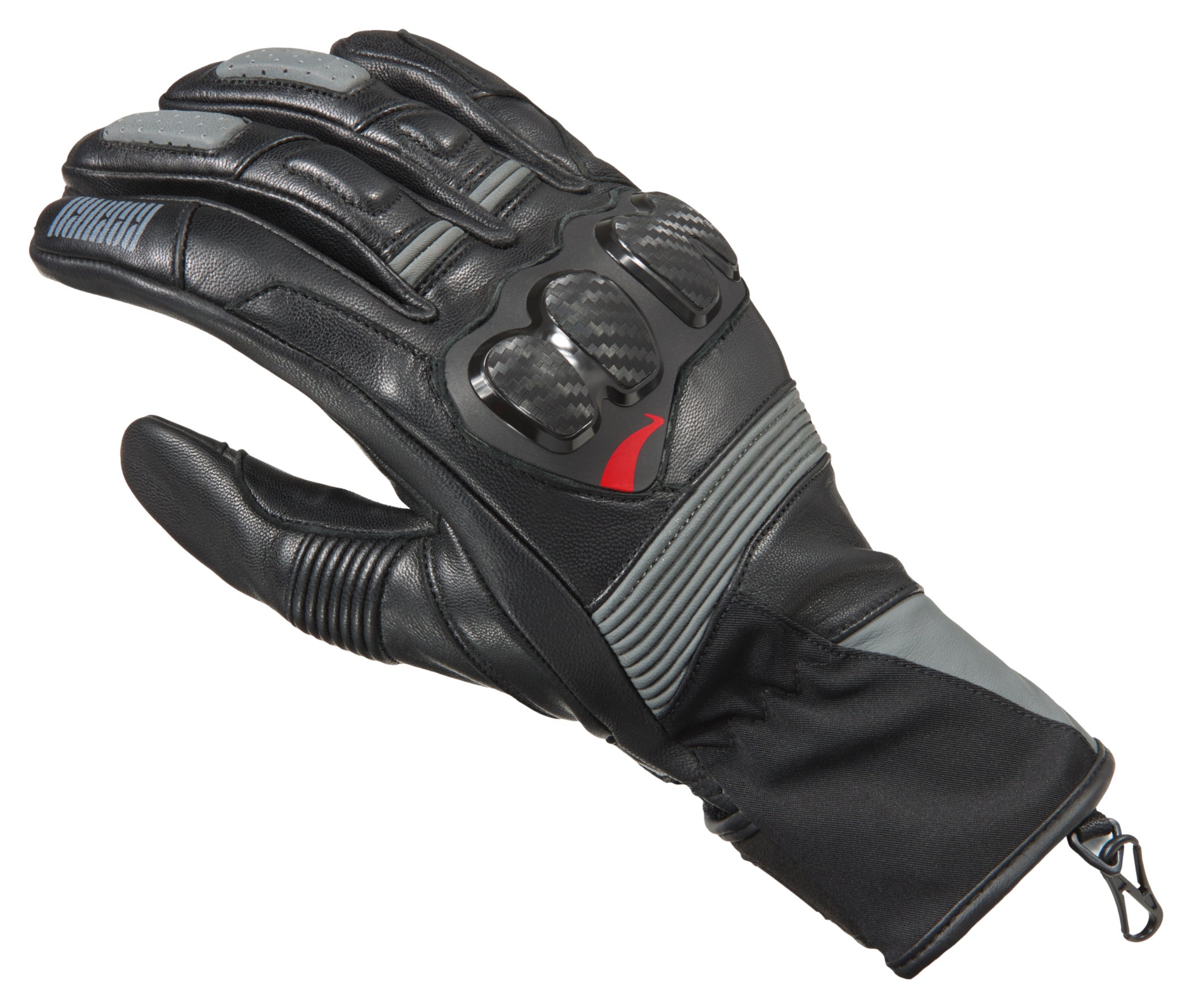 Mănuși Moto Rekurv C-13.03 - Piele, Textil, Protecție Carbon