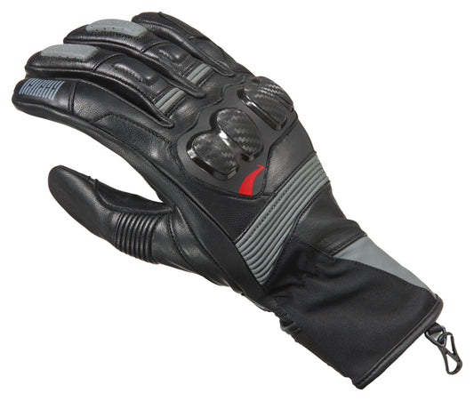 Mănuși Moto Rekurv C-13.03 - Piele, Textil, Protecție Carbon
