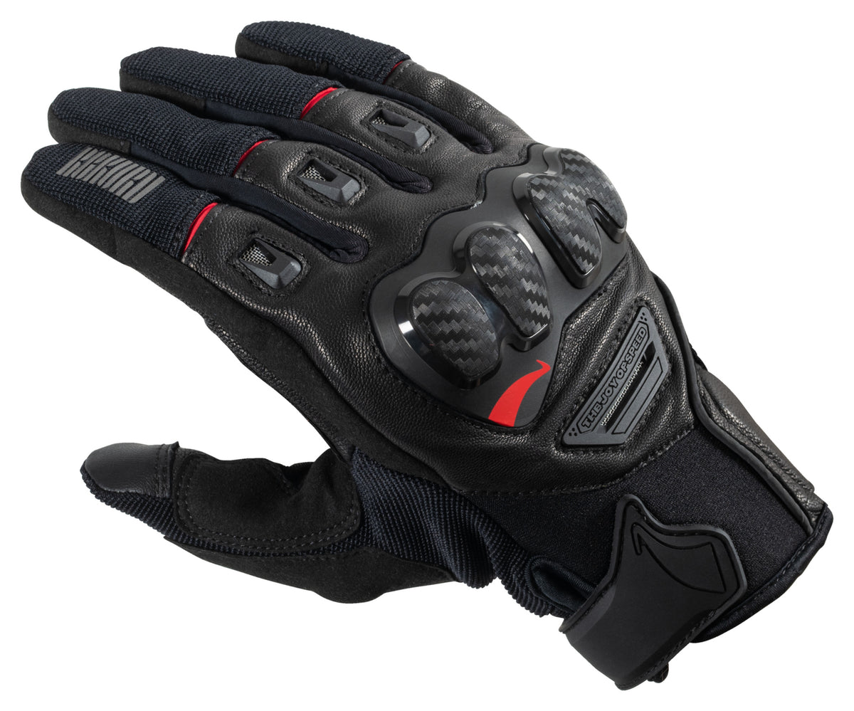 Mănuși Moto Rekurv C-13.09 - Protecție Carbon, Touchscreen
