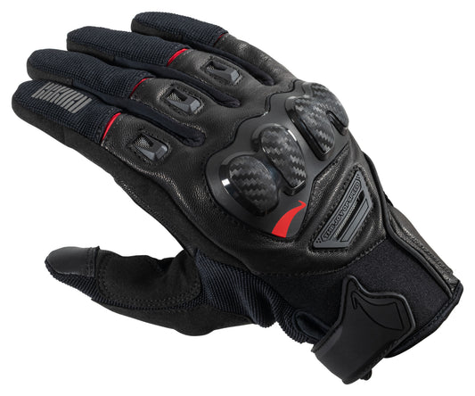 Mănuși Moto Rekurv C-13.09 - Protecție Carbon, Touchscreen