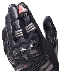 Mănuși Moto Scurte Dainese Reacto Carbon - Femei, Piele, Carbon