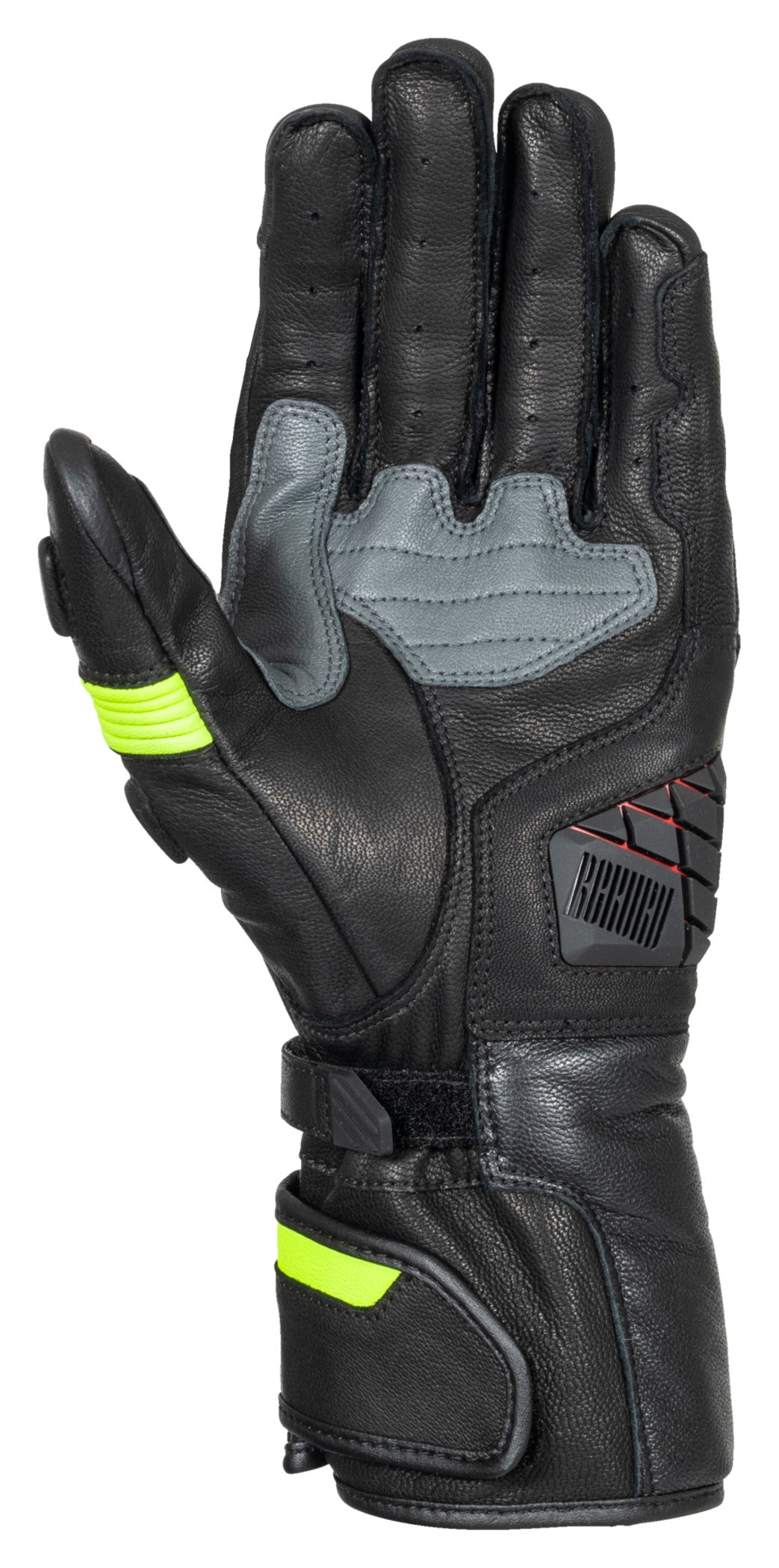 Mănuși Moto Sport Rekurv C-13.08 - Piele, Protecții Carbon