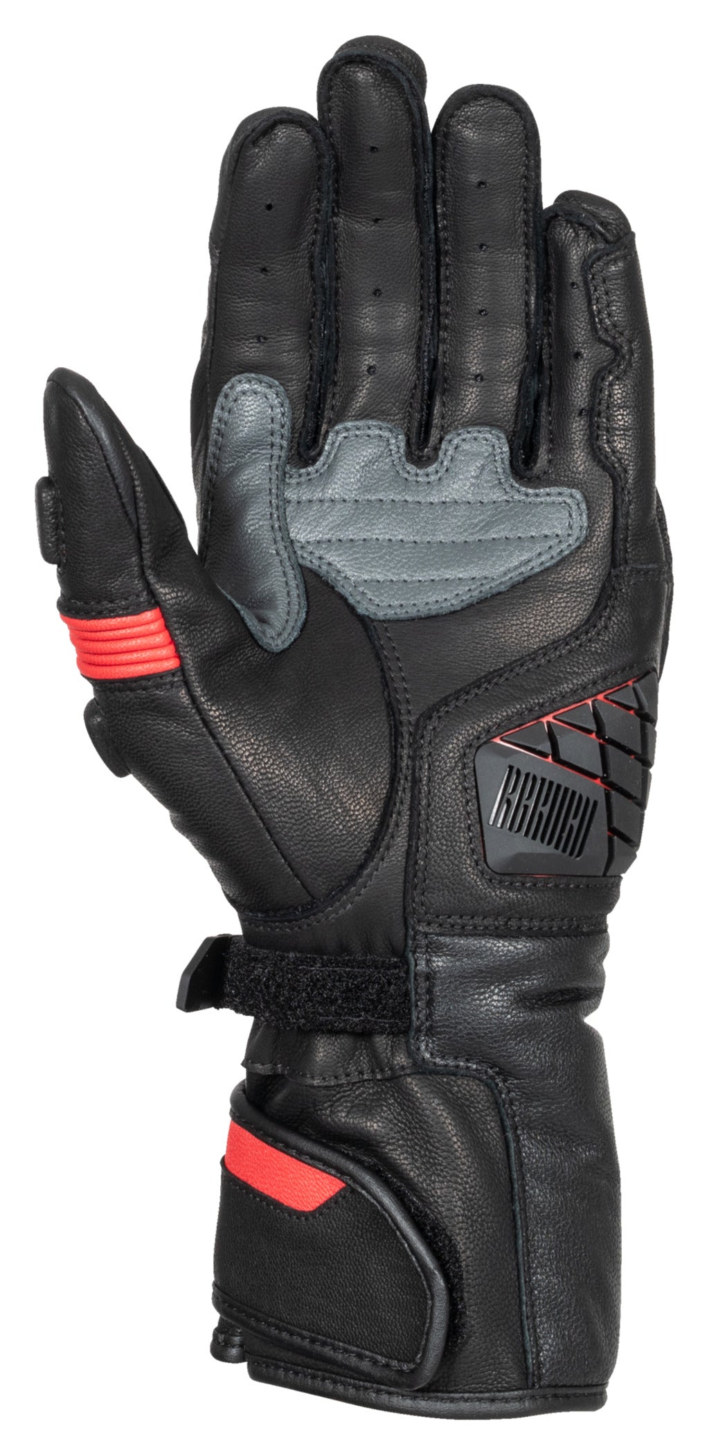 Mănuși Moto Sport Rekurv C-13.08 - Piele, Protecții Carbon