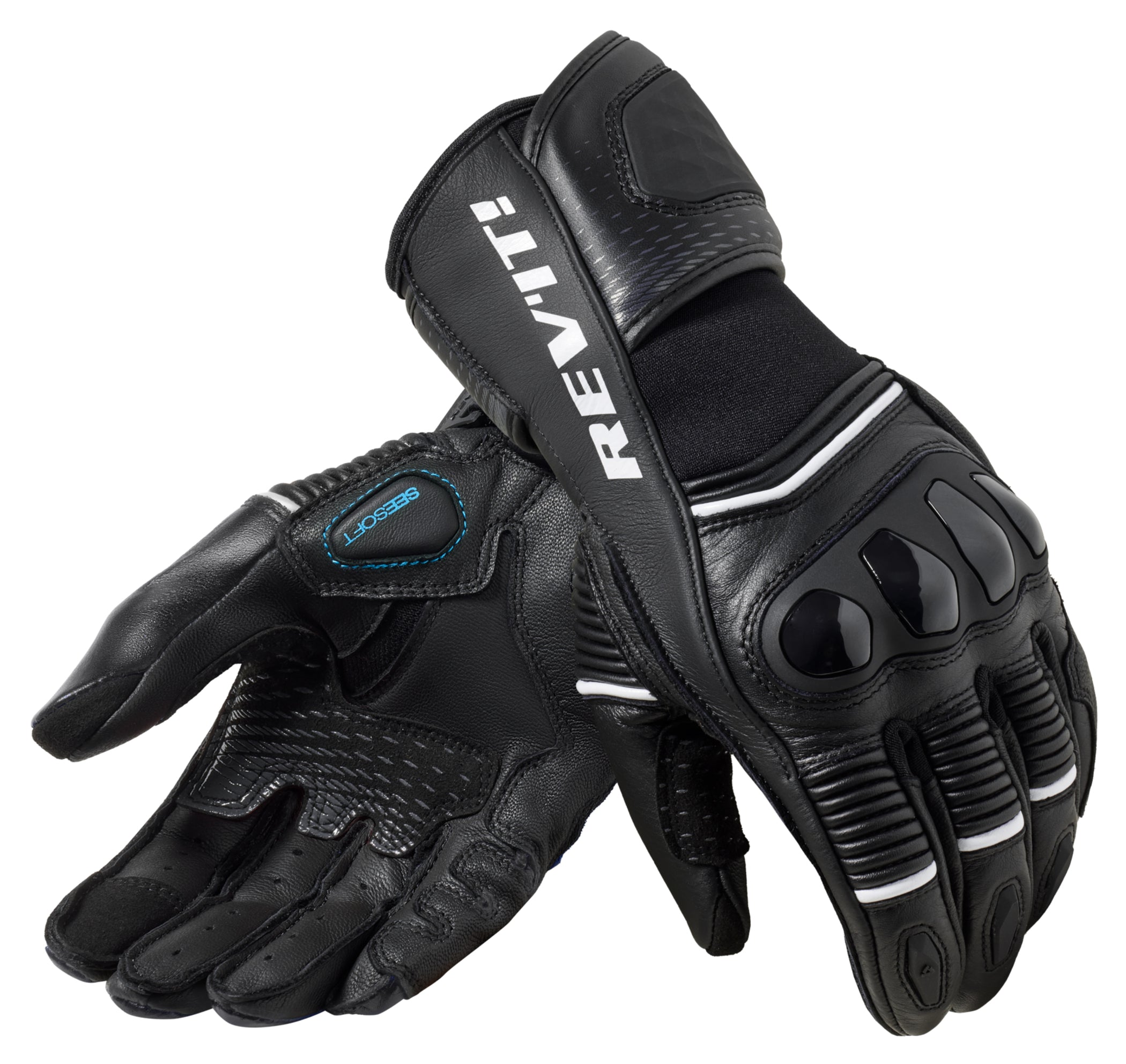 Mănuși Moto Sport Xena 4 Rev'it Damă - Piele, Protecții TPU