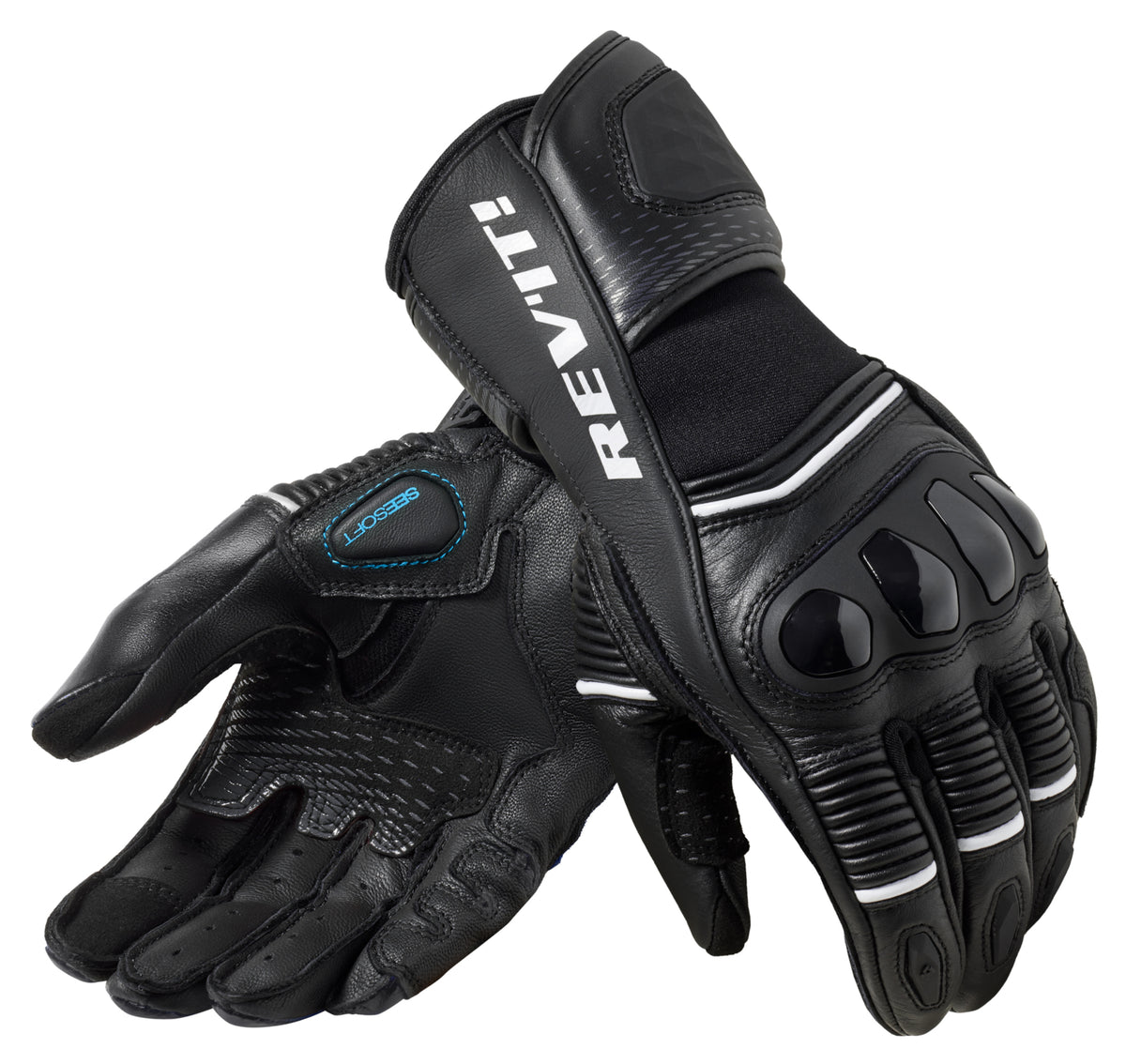 Mănuși Moto Sport Xena 4 Rev'it Damă - Piele, Protecții TPU