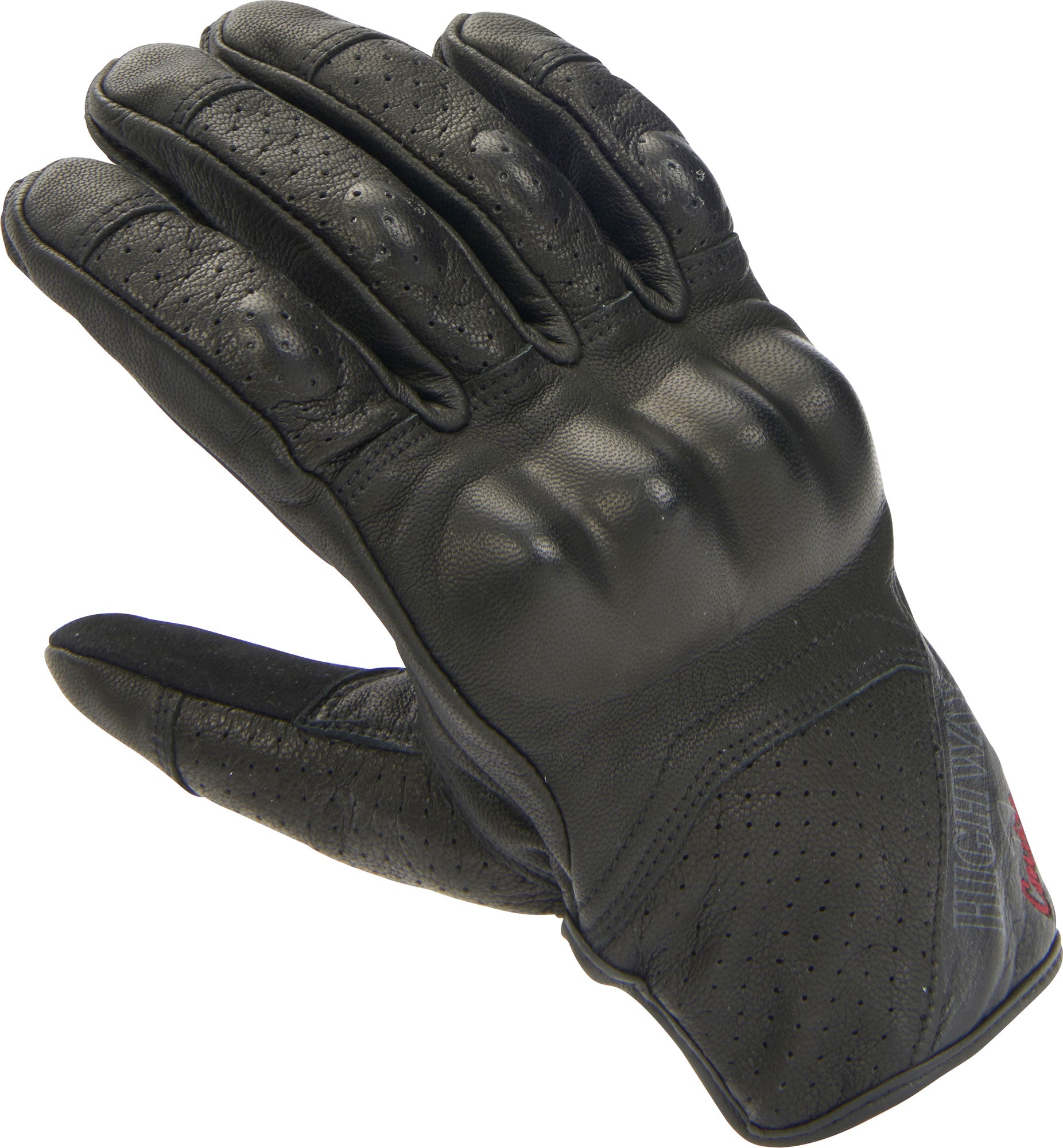 Mănuși Moto Sports II Louis - Piele Perforată, Protecție Knuckle