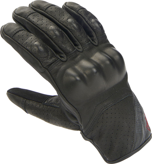 Mănuși Moto Sports II Louis - Piele Perforată, Protecție Knuckle