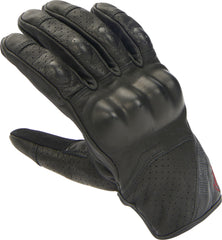 Mănuși Moto Sports II Louis - Piele Perforată, Protecție Knuckle