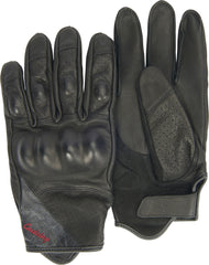 Mănuși Moto Sports II Louis - Piele Perforată, Protecție Knuckle