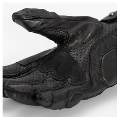 Mănuși Moto Vară Louis DL-GM-4 - Piele Perforată, Protecții Knuckle