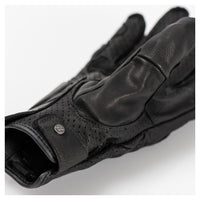 Mănuși Moto Vară Louis DL-GM-4 - Piele Perforată, Protecții Knuckle