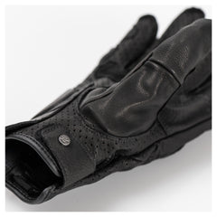 Mănuși Moto Vară Louis DL-GM-4 - Piele Perforată, Protecții Knuckle