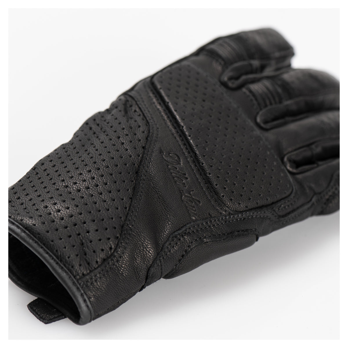Mănuși Moto Vară Louis DL-GM-4 - Piele Perforată, Protecții Knuckle