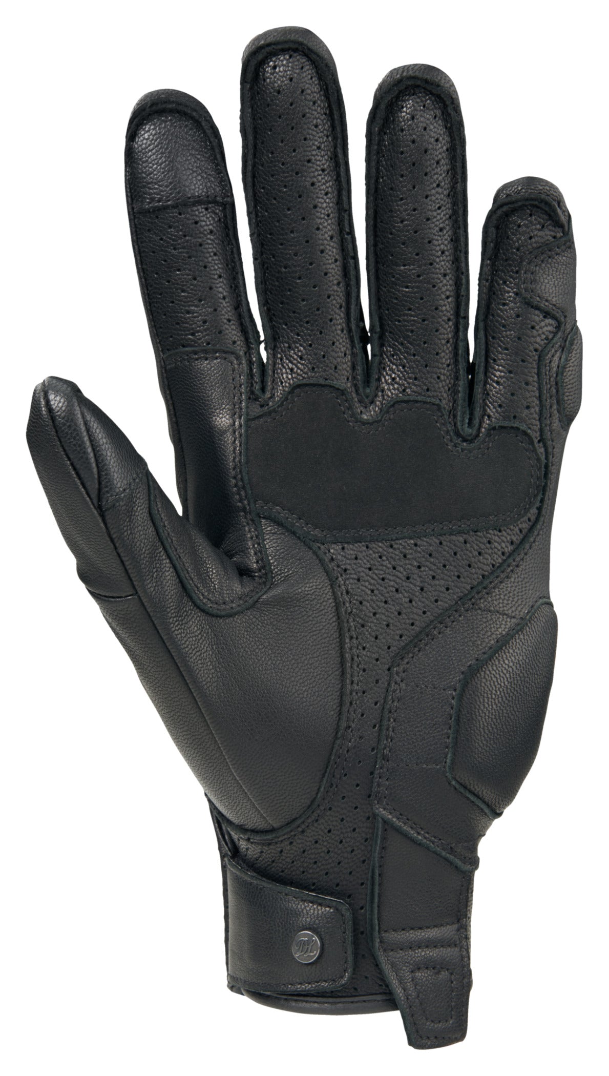Mănuși Moto Vară Louis DL-GM-4 - Piele Perforată, Protecții Knuckle