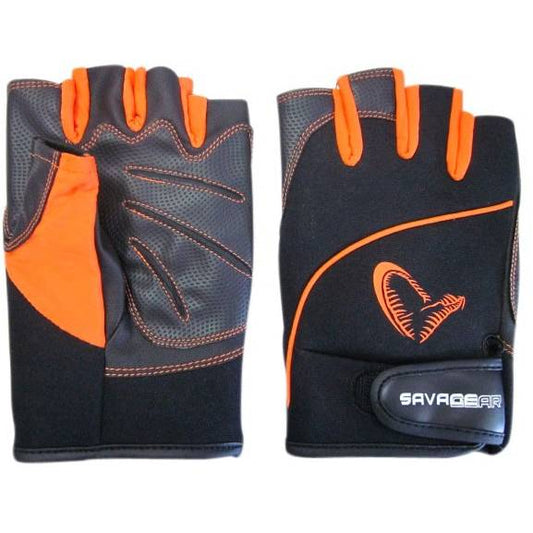 Mănuși Protecție Savage Gear - Degete Tăiate, Grip Superior