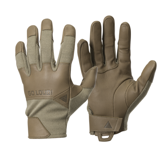 Mănuși Tactice Helikon-Tex Crocodile FR Short Nomex® Light Coyote