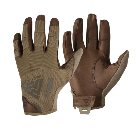 Mănuși Tactice Helikon-Tex Direct Action Hard Gloves Piele Coyote Brown