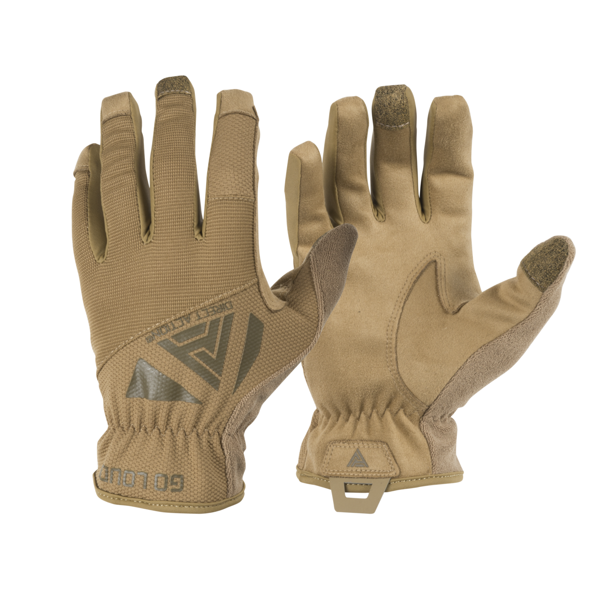 Mănuși Tactice Helikon-Tex Light Gloves Coyote Brown Compatibile Touchscreen