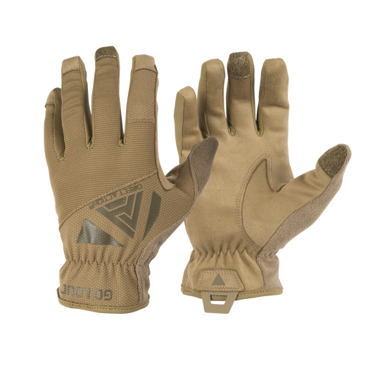 Mănuși Tactice Helikon-Tex Light Gloves Coyote Brown Compatibile Touchscreen