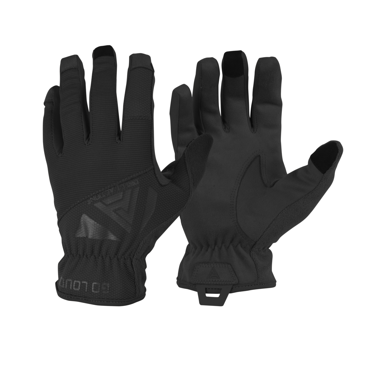 Mănuși Tactice Helikon-Tex Light Gloves® Negre Compatibile Touchscreen