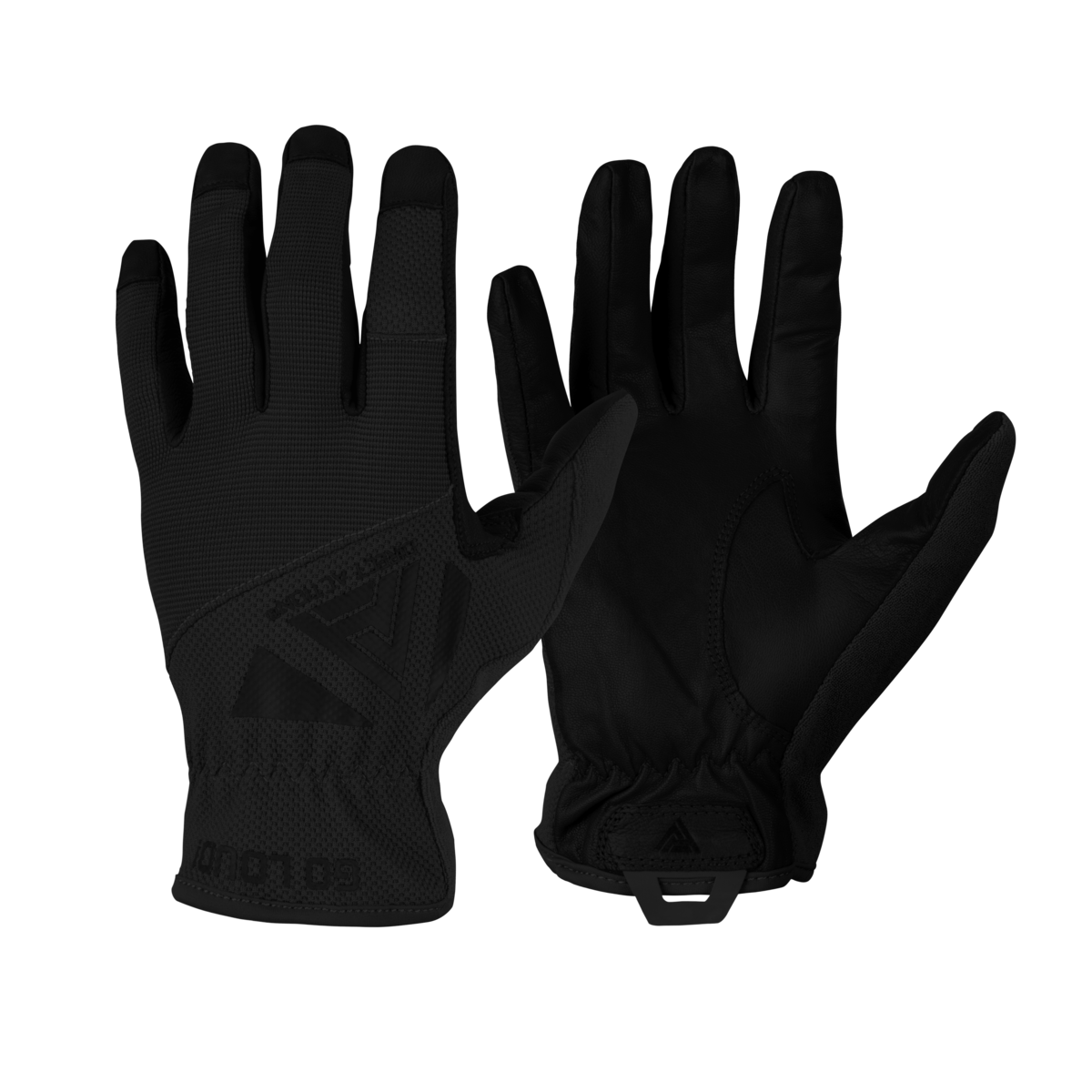 Mănuși Tactice Helikon-Tex Light Gloves Piele Sintetică Negru