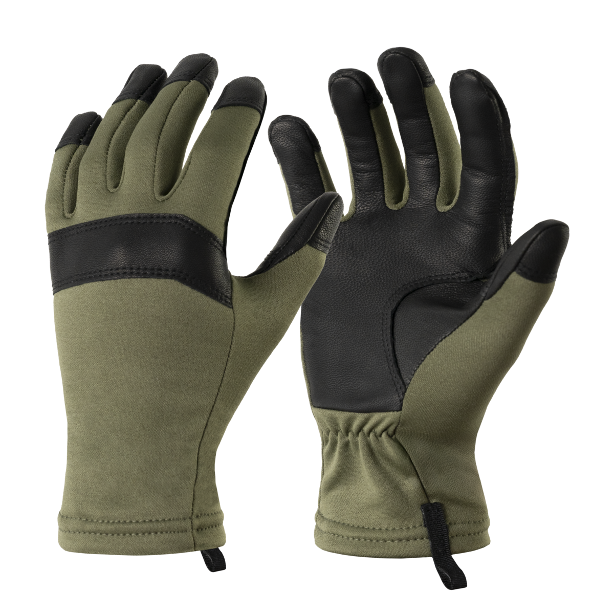 Mănuși Tactice Helikon-Tex Patrol Olive Green Compatibile Touchscreen