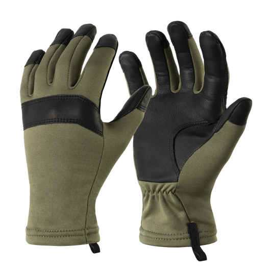 Mănuși Tactice Helikon-Tex Patrol Olive Green Compatibile Touchscreen
