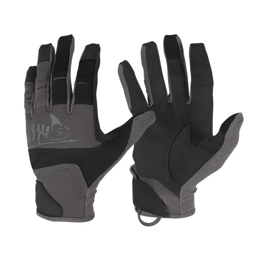 Mănuși Tactice Helikon-Tex Range Tactical® Negre / Shadow Grey Compatibile Touchscreen