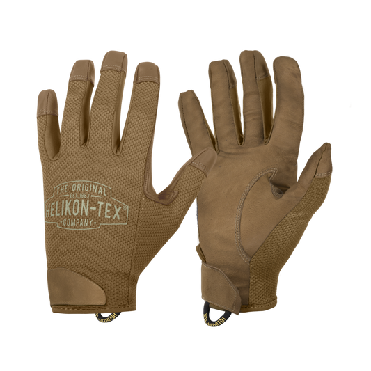 Mănuși Tactice Helikon-Tex Rangeman Piele de Cangur Coyote