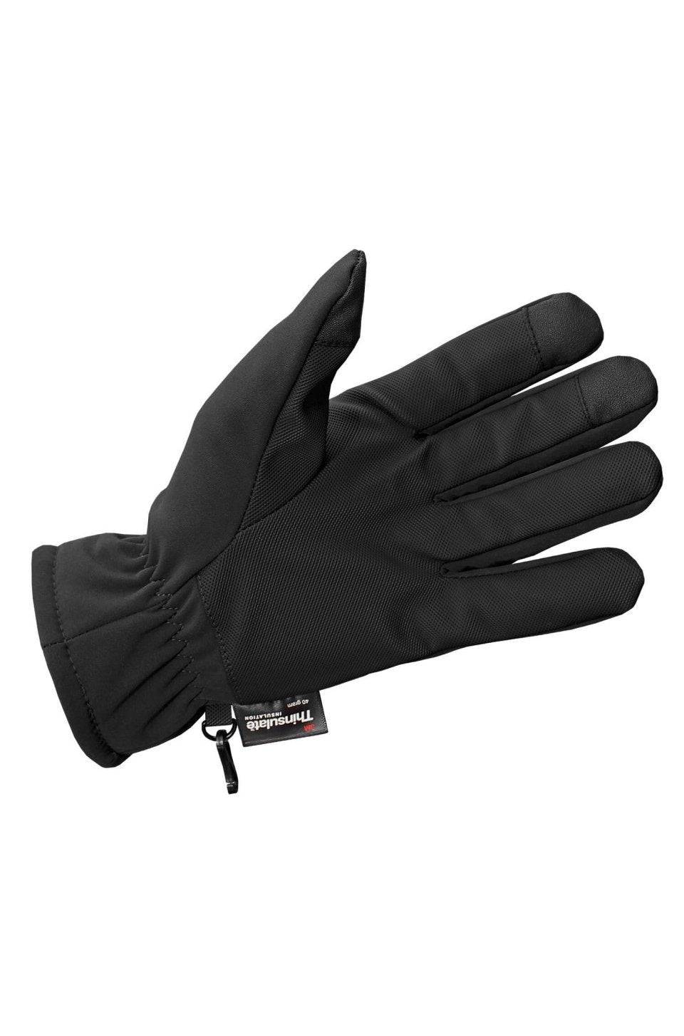 Manusi Thinsulate Softshell Black