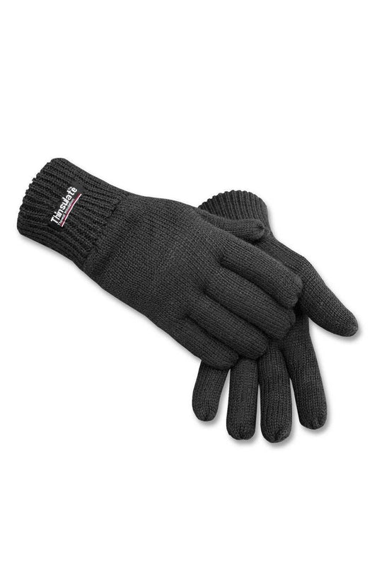 Manusi Tricot Thinsulate Negre